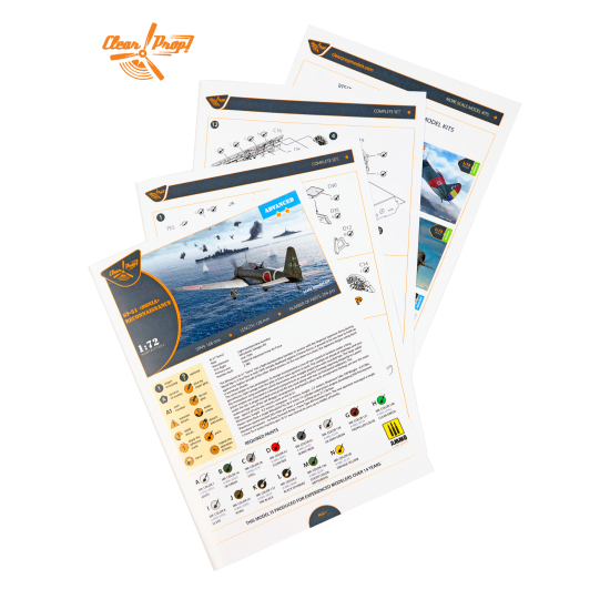 Clear Prop CP72012 1/72 Ki51 Sonia "Reconnaissance", scale plastic model kit Model Kit